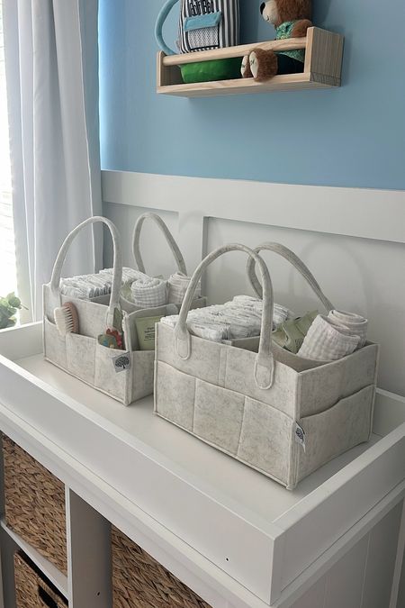 Diaper caddy! I got one for upstairs, one for downstairs. This is the regular size in white 


#LTKBaby