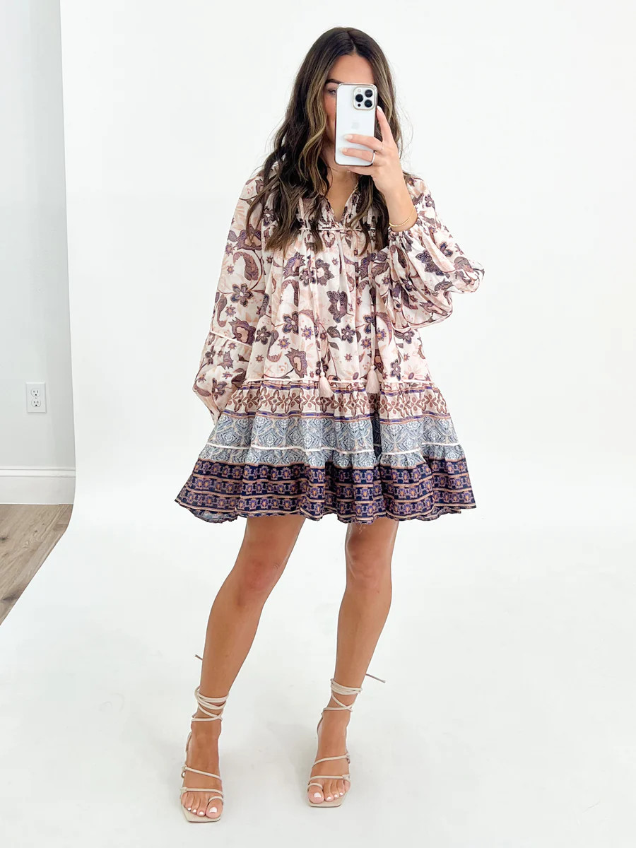 Cecelia Tiered Dress | Boho Floral | Talulah