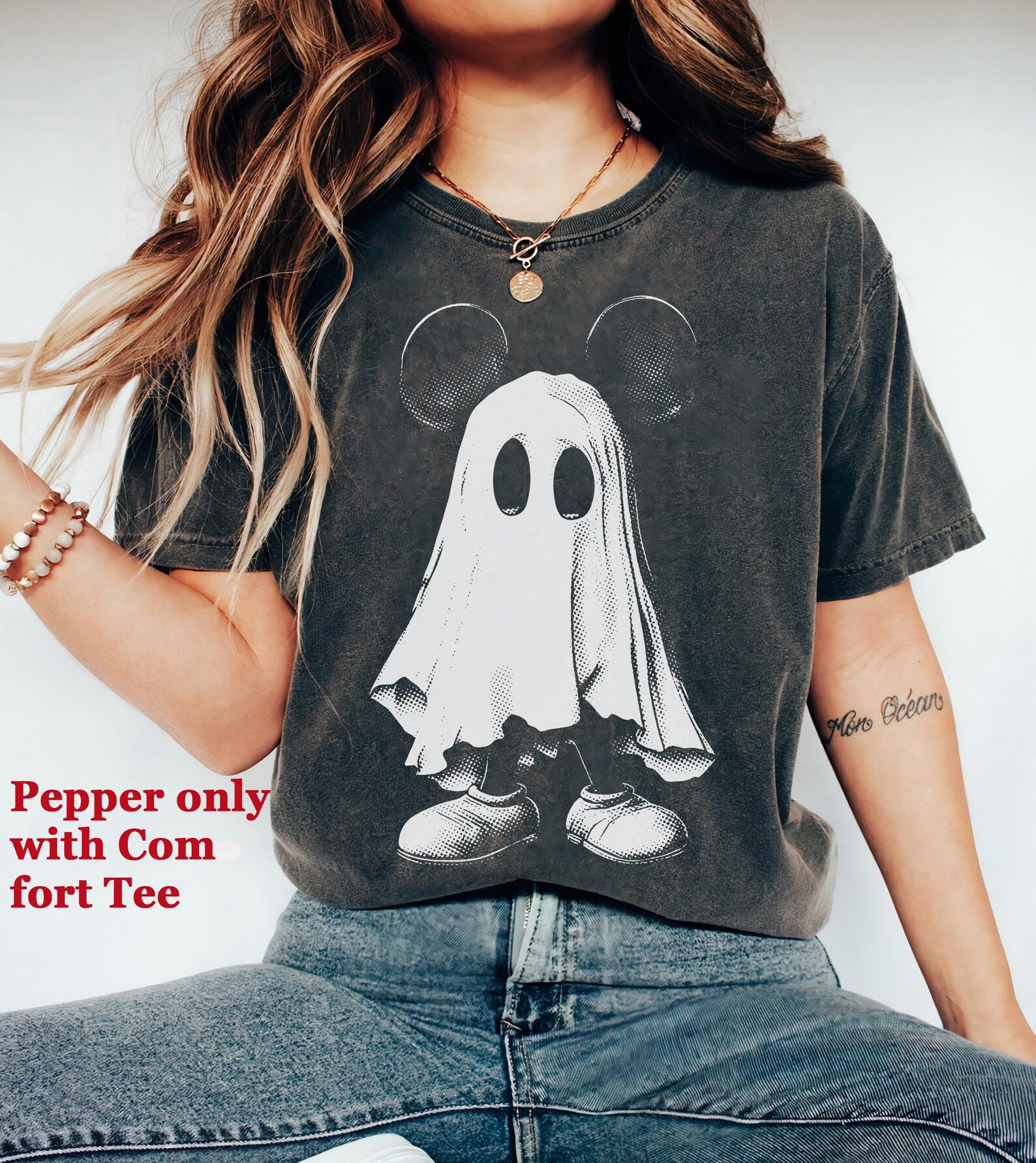 Disney Mickey Friendly Spooky Mouse Ghost T-Shirt, Mickey's Not So Scary Halloween Party 2026, Di... | Etsy (Global)