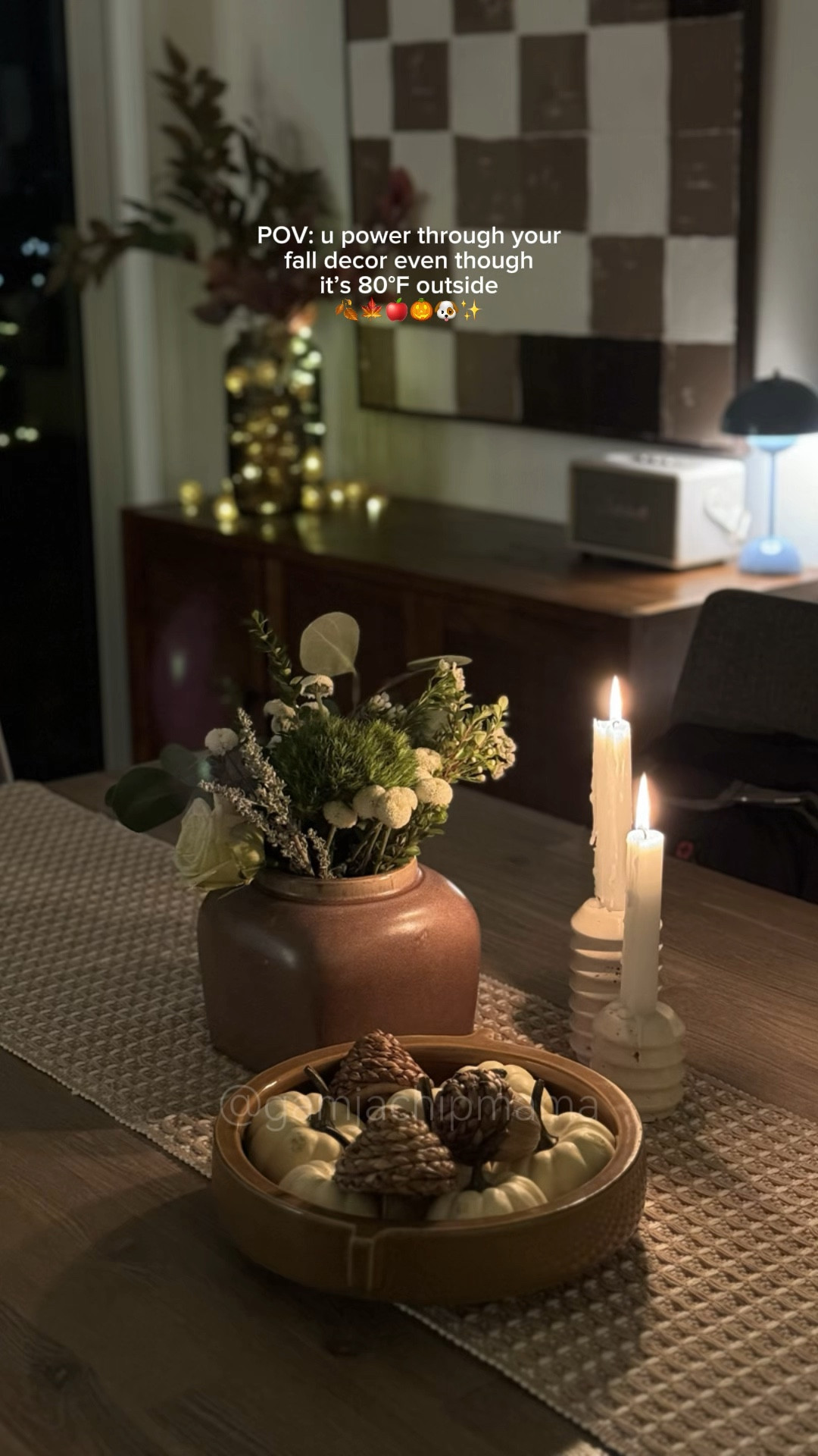 Hot outside, Cozy inside🍁🍂🍎🎃

#LTKSeasonal #LTKFamily #LTKHome