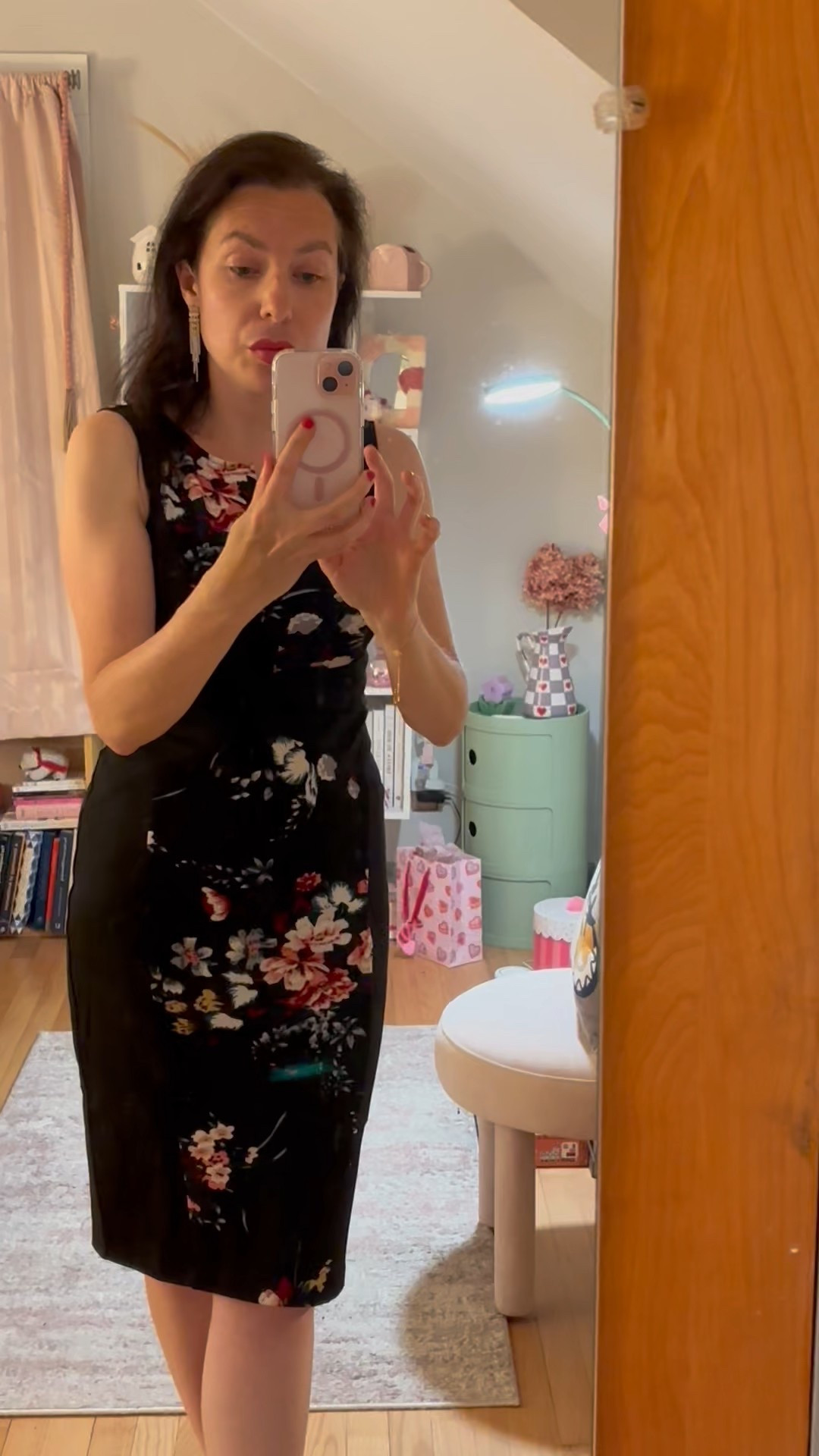 Affordable cocktail dress for every occasion! Last week I had a formal event I had to go to and this dress turned out to be very comfortable! I am 5 feet 4 inches and this is small size! Love the Clarks shoes as well. #dress #weddingseason 

#LTKShoeCrush #LTKWedding #LTKFindsUnder50