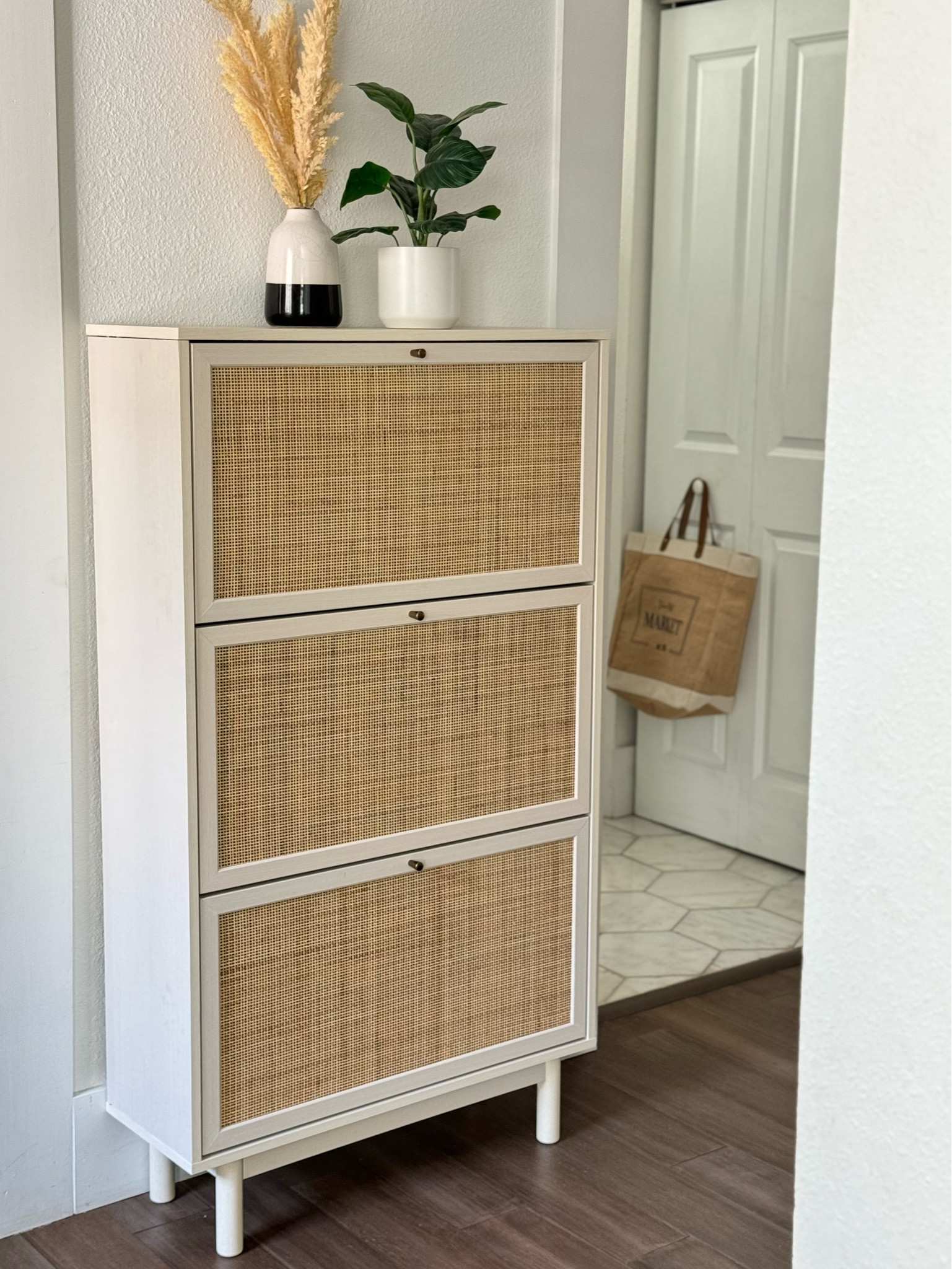 Entryway Shoe Cabinet Storage
Entryway Organization 
Shoe Storage 

#LTKSeasonal #LTKfamily #LTKhome