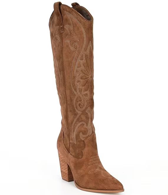 Lasso Suede Tall Western Boots | Dillard's