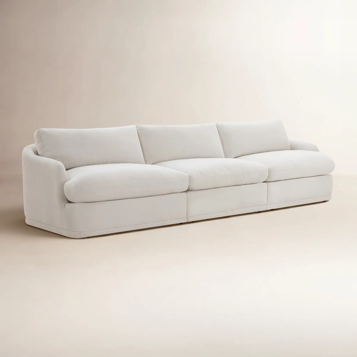 Seadrift 122" 3 - Piece Upholstered Modular Sofa | Wayfair North America