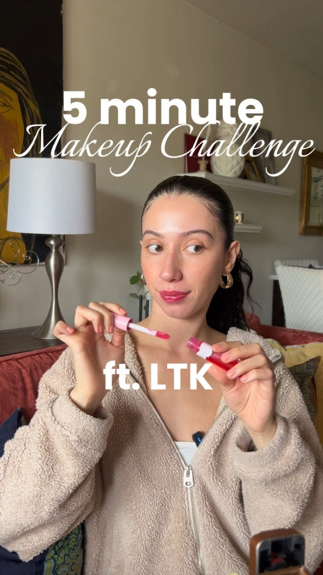 5 minute makeup challenge while talking? Let’s see if I can make it! I recently created my LTK account — a platform where you can find your favorite creators and all the direct links to the products we already love. 

No more screenshots - everything can now be found in one place! And the best part you are also supporting small creators like me!


#LTKgrwm #LTKstorytime #LTKBeauty