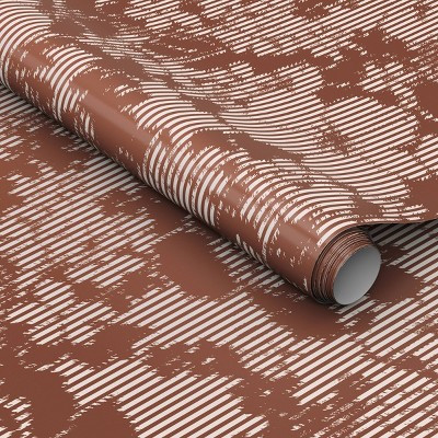Brown Floral Ripple Peel and Stick Wallpaper - Threshold™ | Target