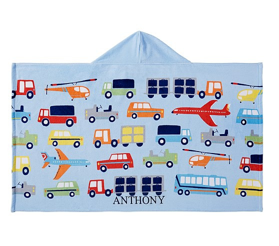 Brody Kid Beach Hooded Towel | Pottery Barn Kids