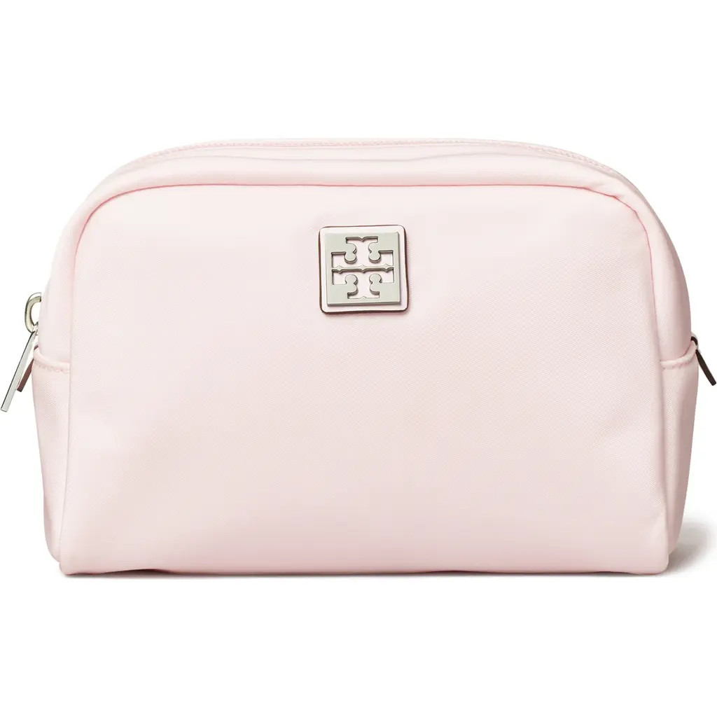 Tory Burch Virginia Cosmetics Case in Pink at Nordstrom | Nordstrom