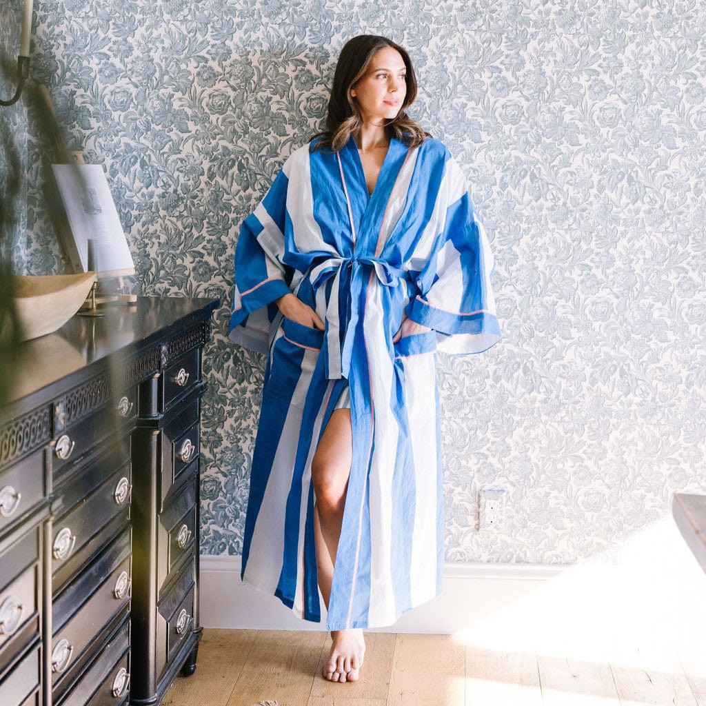 Mediterranean Blue Lola Robe | Sunshine Tienda