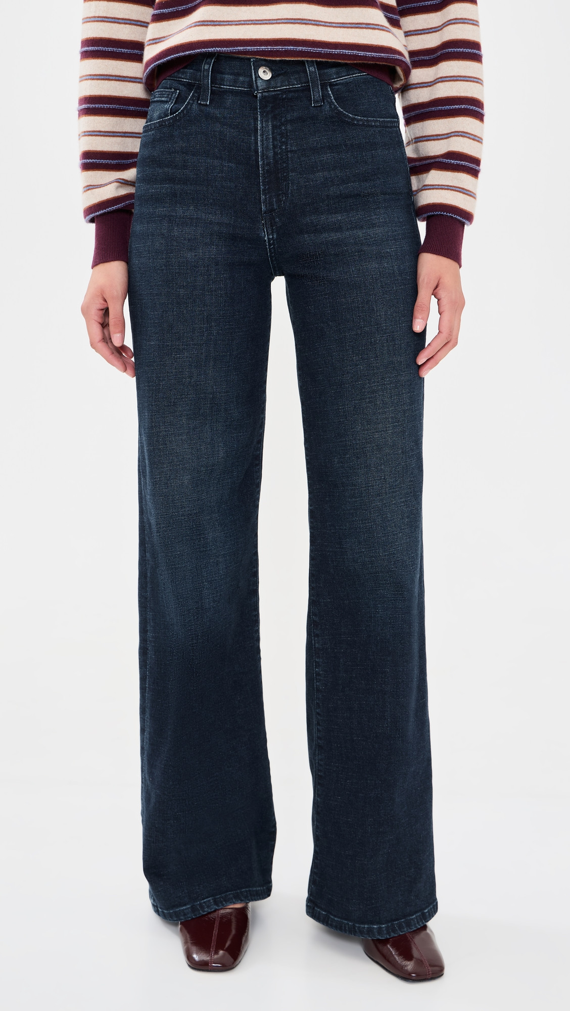 The Mia Wide Leg Jeans - Cocktail | Shopbop