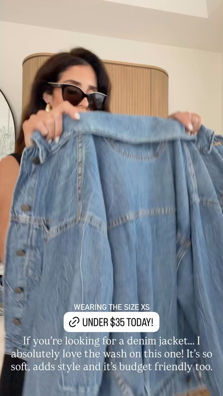 If you are looking for a denim jacket… I absolutely love the wash on this one! Its so soft, adds style and its budget friendly too  

#LTKootd #LTKSeasonal #LTKgrwm