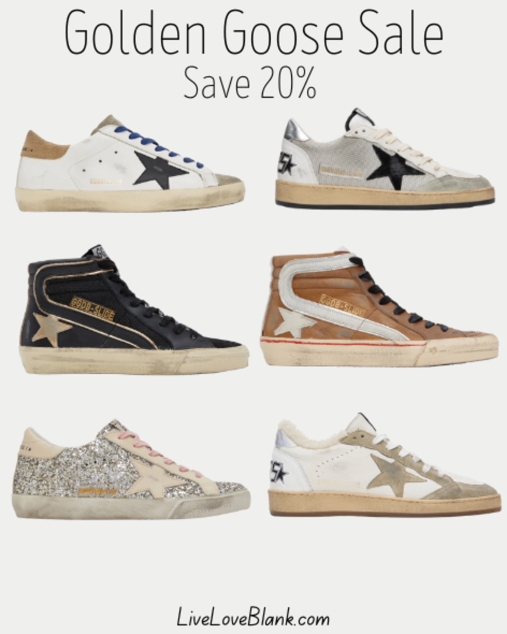 Save 20% on Golden Goose! Code US2022 . I’ve bought all my Goldens from here because they have unique designs just for them ..I just got  the black hightops and they are everything!! I get my true 

#LTKshoecrush #LTKsalealert #LTKHoliday