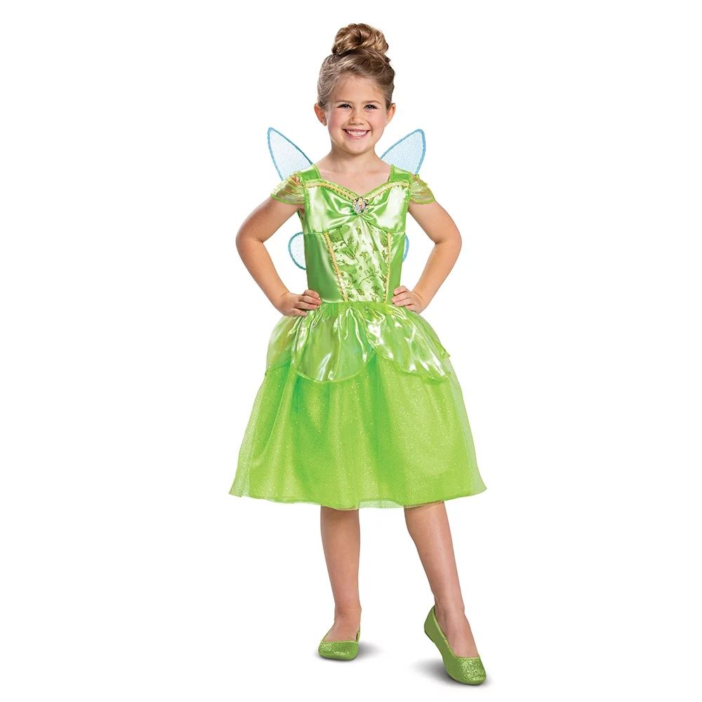 Disguise Disney Tinker Bell Classic Child Girls Halloween Costume | Walmart (US)