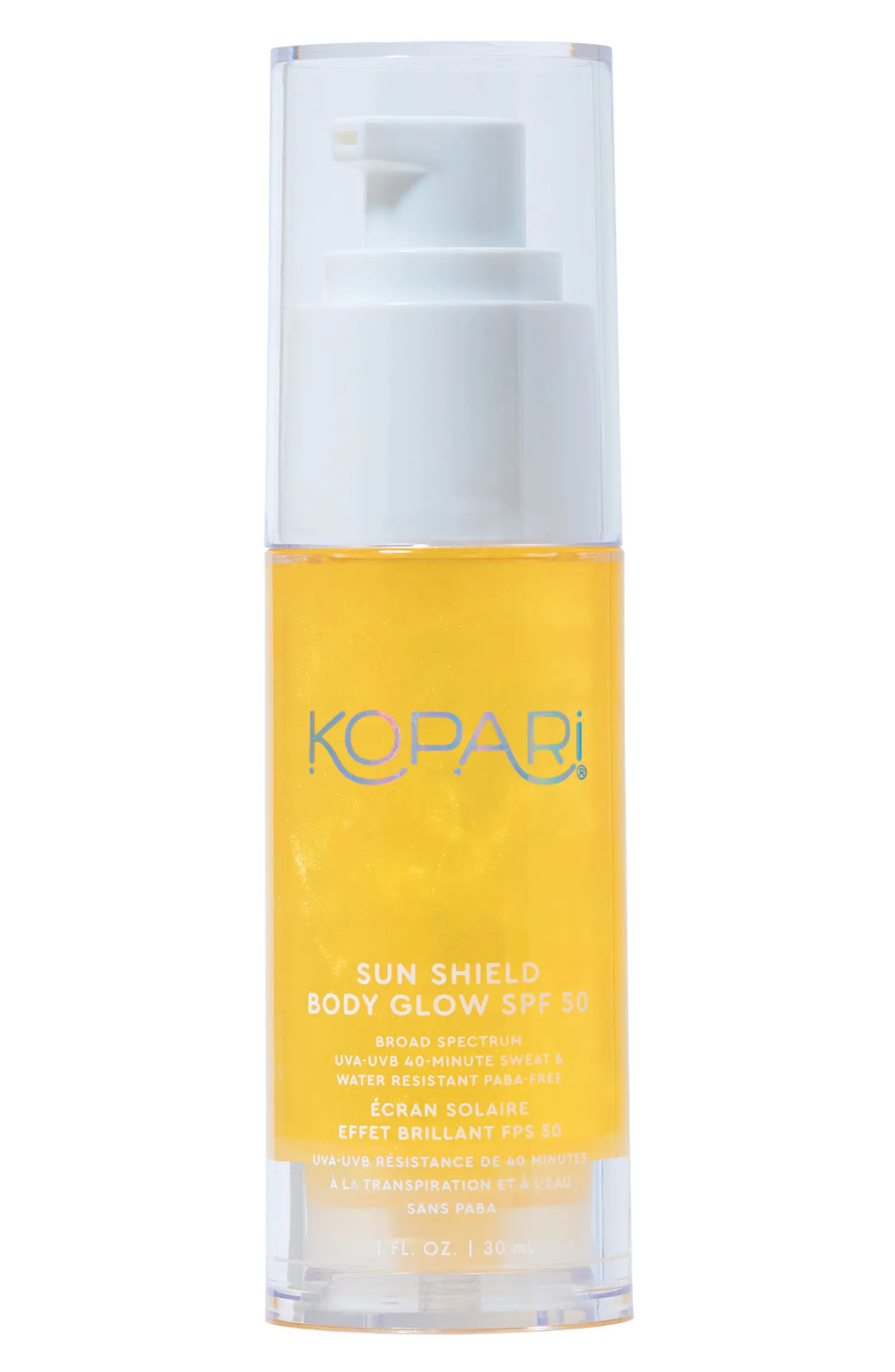 Kopari Sun Shield Body Glow Sunscreen SPF 50 Set $60 Value | Nordstrom | Nordstrom