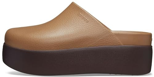 Crocs, Womens, Dylan Platform Clog, Mule Platform Shoes, Sepia, 7, M | Amazon (US)