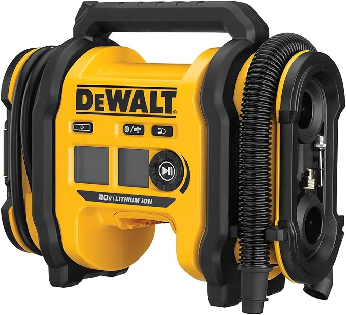 DEWALT 20V MAX Tire Inflator, Compact and Portable, Automatic Shut Off, LED Light, Bare Tool Only... | Amazon (US)
