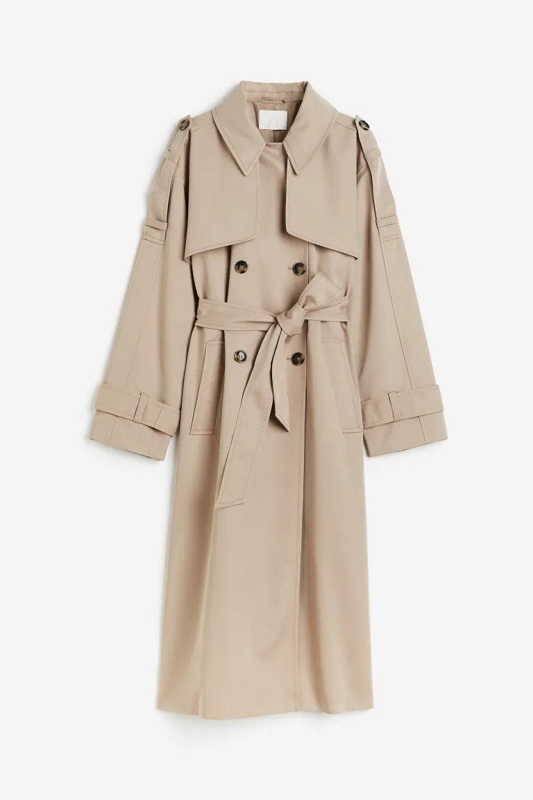 Trench-coat à fermeture croisée | H&M (FR, IT, ES, PT, BE)