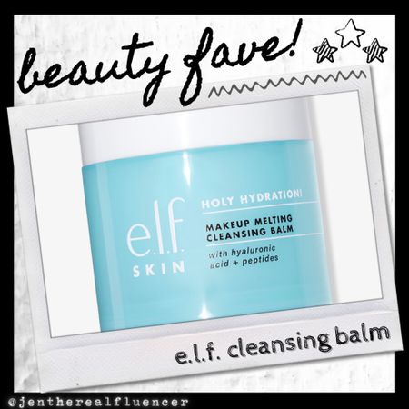 Elf Cleansing Balm Makeup Remover 
(linked from Ulta, Amazon, Target and Walmart)

beauty favorite, skincare favorite

#LTKbeauty #LTKunder50 #LTKunder100