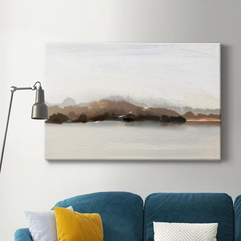 Slauson Mountain At Dusk On Canvas Print | Wayfair North America