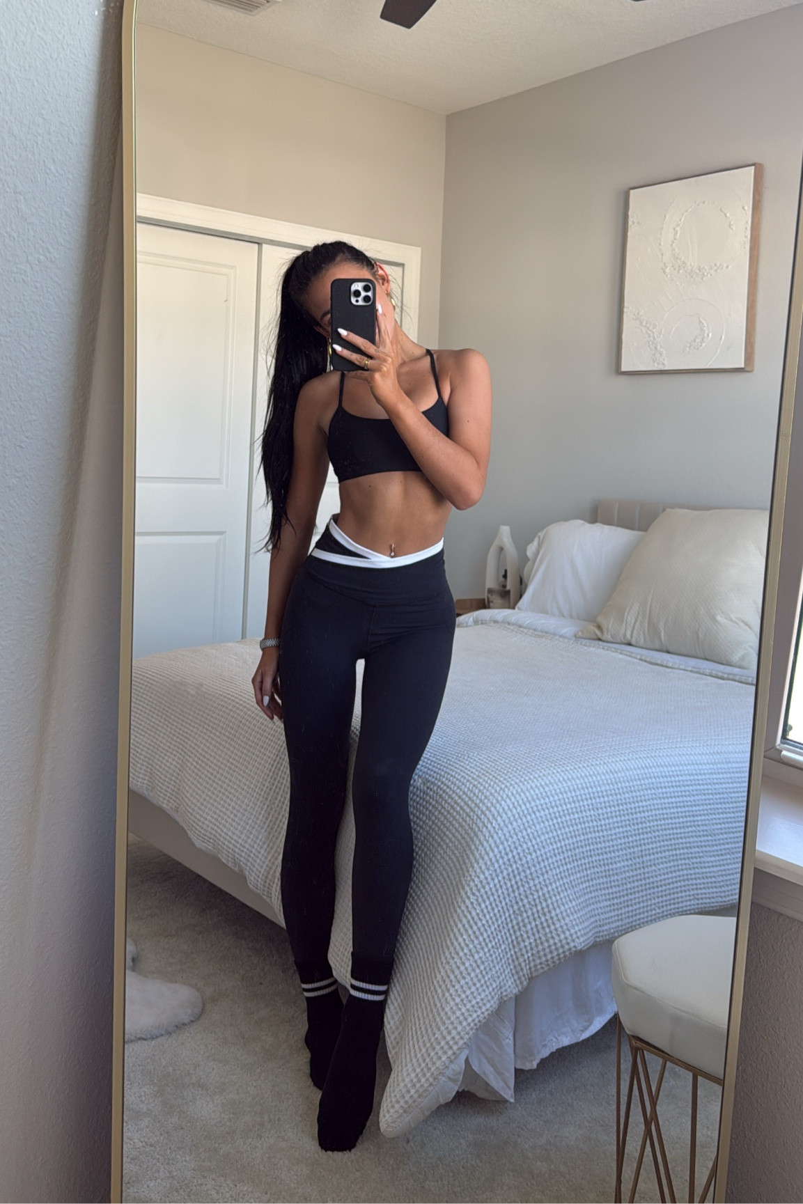 PILATES FIT FOR TODAY 🧘‍♀️🫶🏼🖤 

#LTKFitness #LTKStyleTip #LTKBeauty