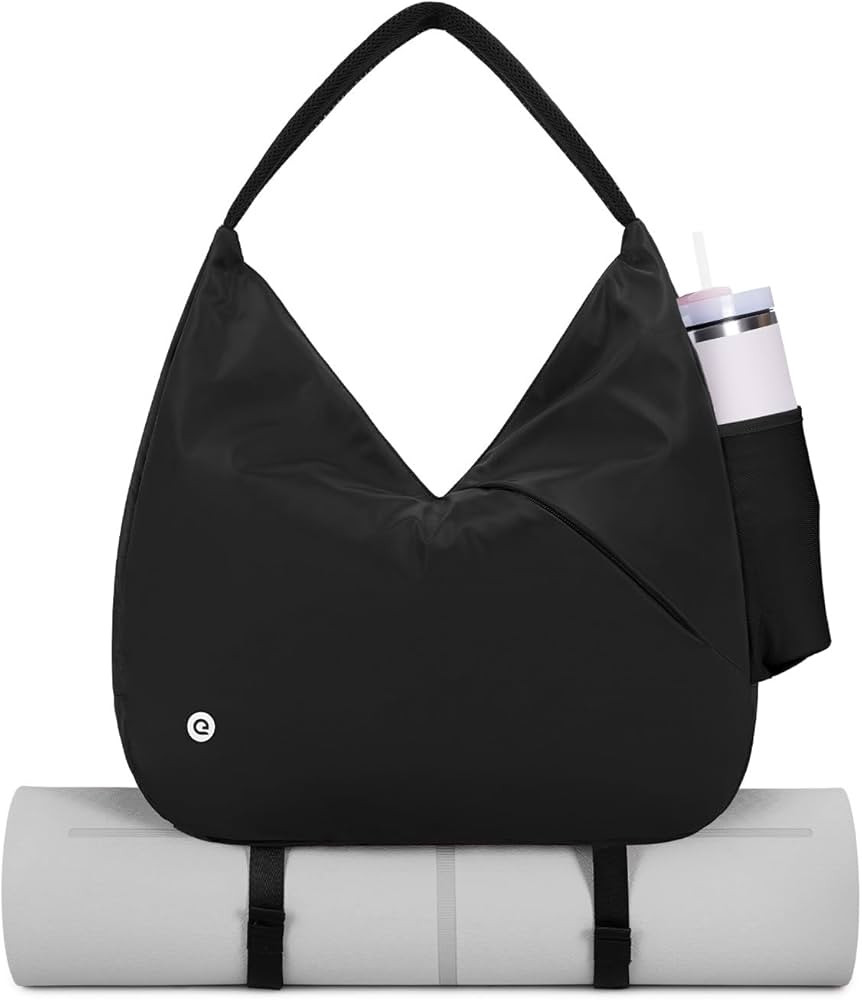 Ceneda Large Gym Bag for Women Sports Duffel Bag with Hidden Yoga Mat Holder & Shoe Compartment W... | Amazon (US)