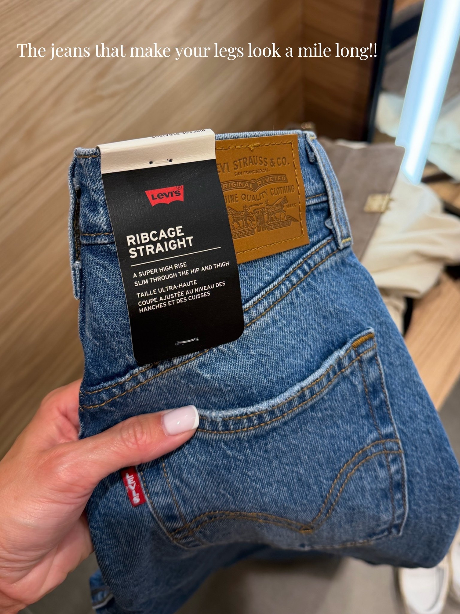 A GORGEOUS pair of high waist straight leg jeans. The medium blue wash is so classic and easy to style, and I love that they feel a little more elevated than your usual everyday denim. Definitely one of those investment wardrobe pieces I know I’ll wear for years! 

| Levi’s Jeans | Levi’s Ribcage Jeans | Straight Leg Jeans | High Waist Jeans | High Rise Jeans | Full Length Jeans | Blue Jeans | Mid Wash Jeans | Classic Denim | Everyday Jeans | Investment Jeans | Wardrobe Staples | Capsule Wardrobe | Elevated Style | Classic Style | Quiet Luxury | Smart Casual | Autumn Wardrobe | Autumn Style | Flattering Jeans |  

 #LTKFashionMonth #LTKuk #LTKautumn