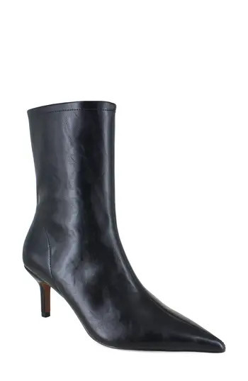 BCBG Rosalind Faux Leather Bootie in Black at Nordstrom Rack, Size 9.5 | Nordstrom Rack