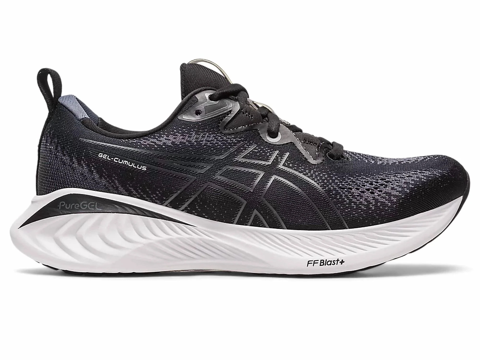 Women's Gel Cumulus 25 Running Shoes In Black/white | Shop Simon