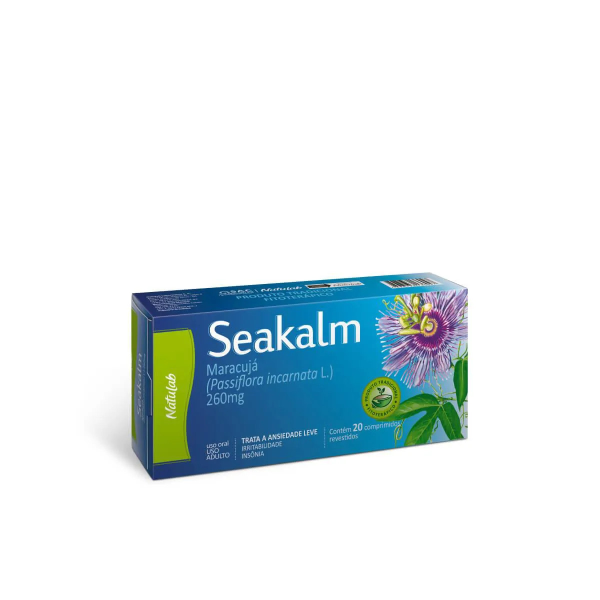 Seakalm 260mg 20 comprimidos: veja preço, bula e para que serve | Drogasil | Drogasil BR