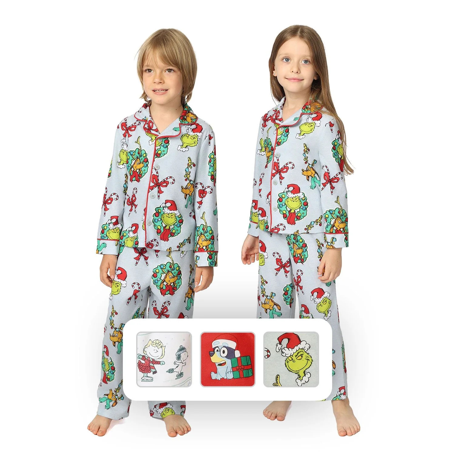 Character Family Sleep Kids 2-Piece Pajama Set | Sam's Club