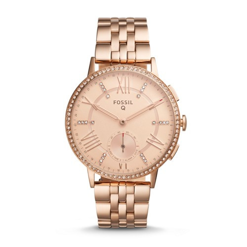Fossil Refurbished Hybrid Smartwatch - Q Gazer Rose Gold-Tone Stainless Steel Ftw1106j | Fossil (US)