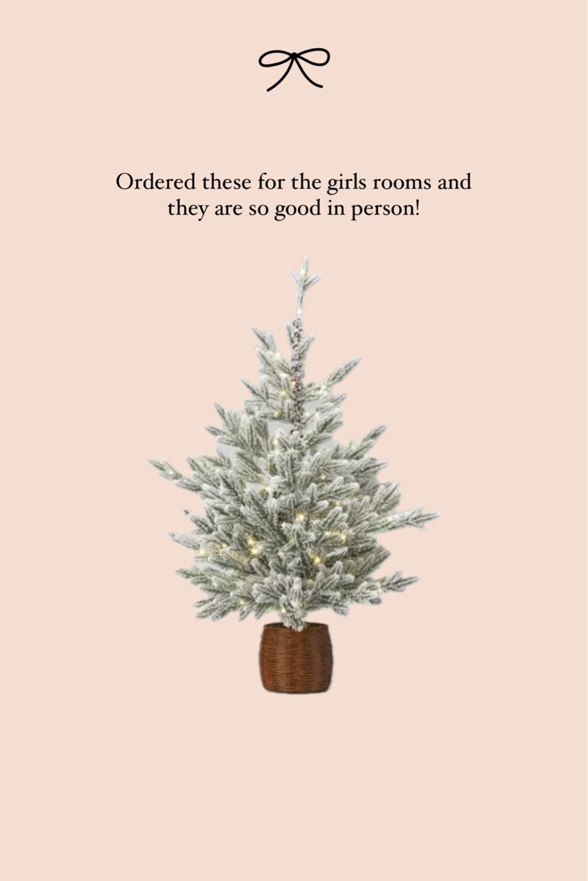 Ordered these for the girls room and they are so beautiful in person! And half off 🙌🏼🎄🎀 

#LTKHome #LTKSeasonal #LTKHoliday