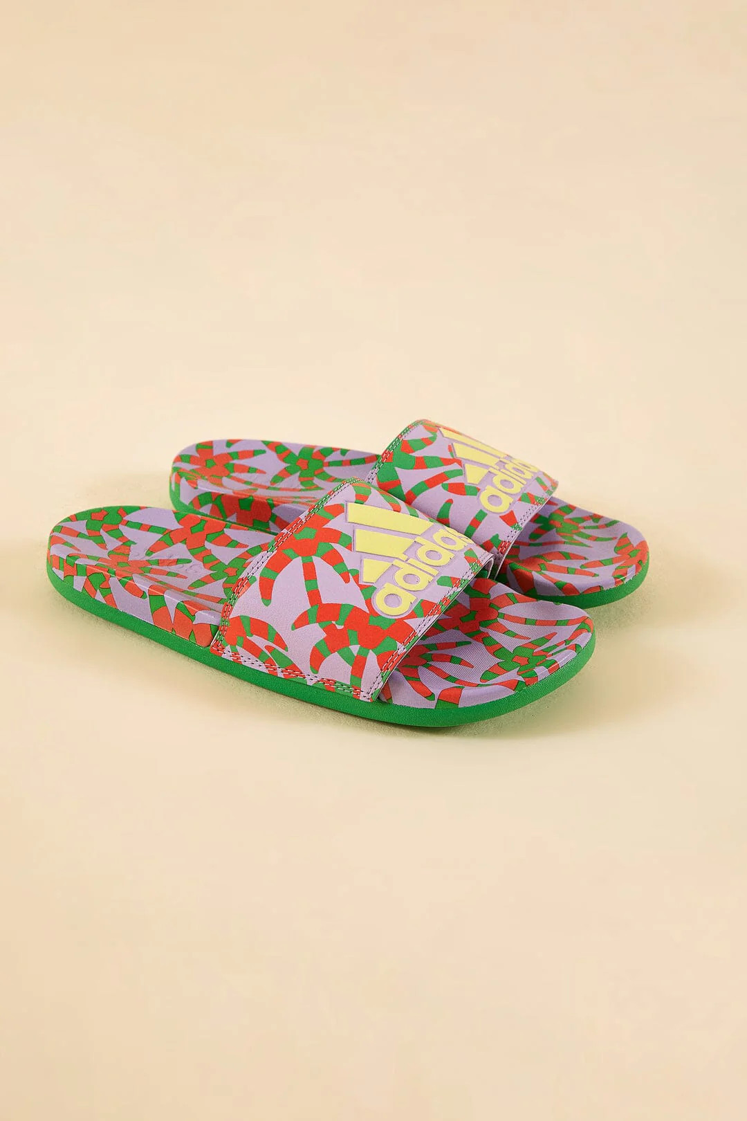 Adilette Comfort Flash Lime | FarmRio (US)