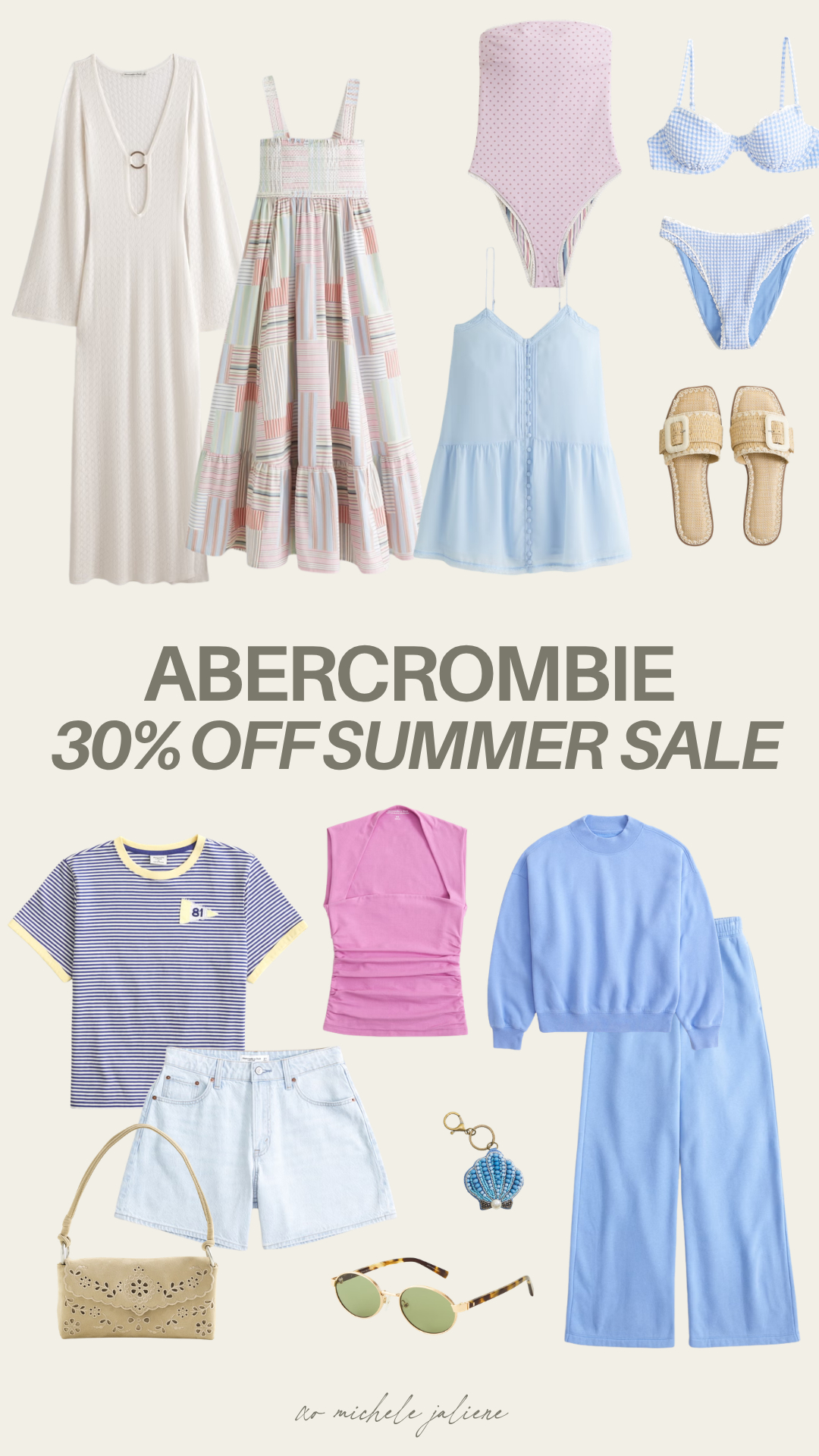 30% off summer styles at abercrombie!

sale alert, summer outfits, casual outfits, swim, summer dresses, michele jaliene 

 #LTKootd #LTKSeasonal #LTKSaleAlert
