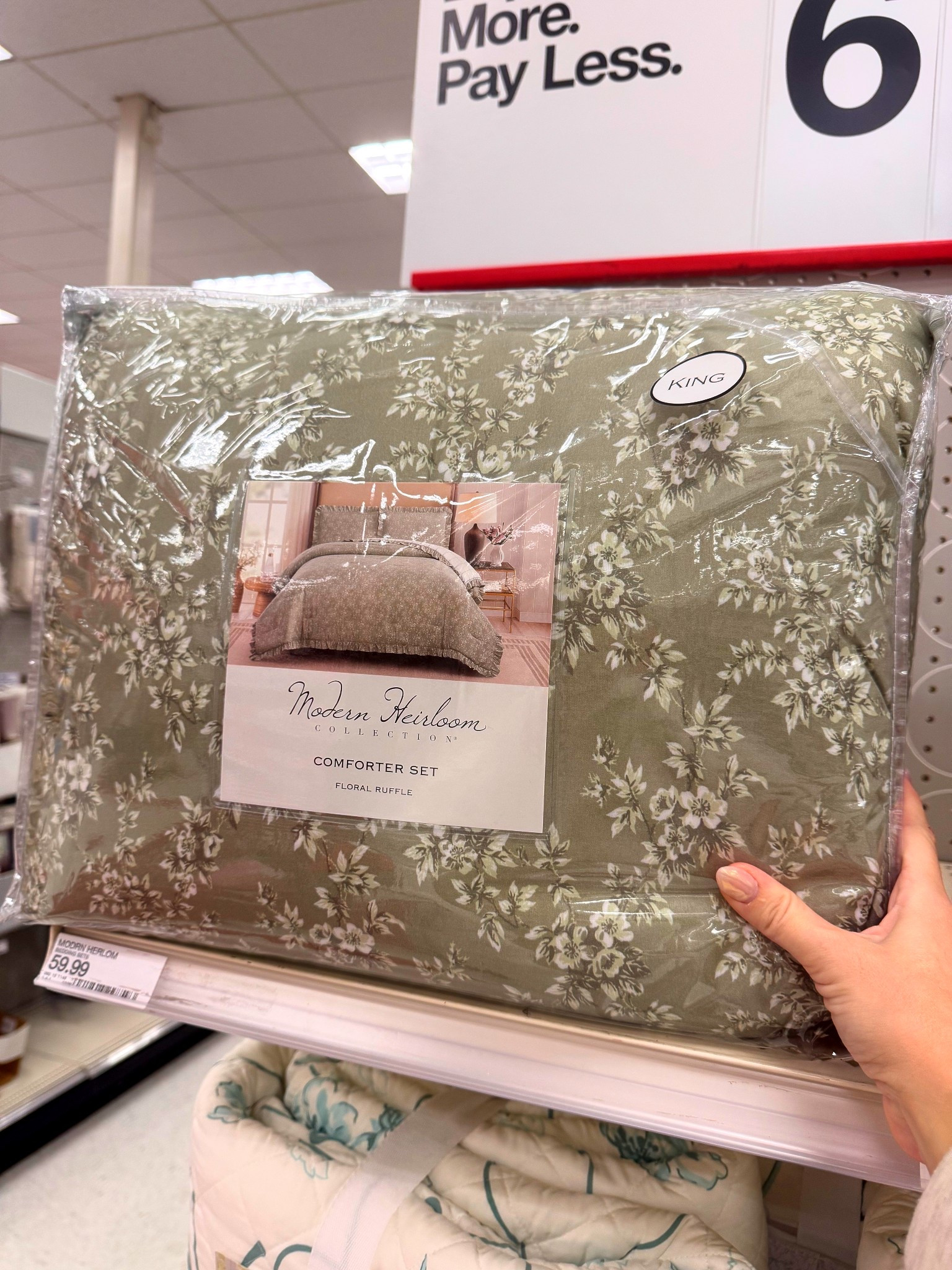 Spring bedding refresh at target. I love the sage green, the floral and the ruffle detail on this comforter set 

#LTKSeasonal #LTKHome