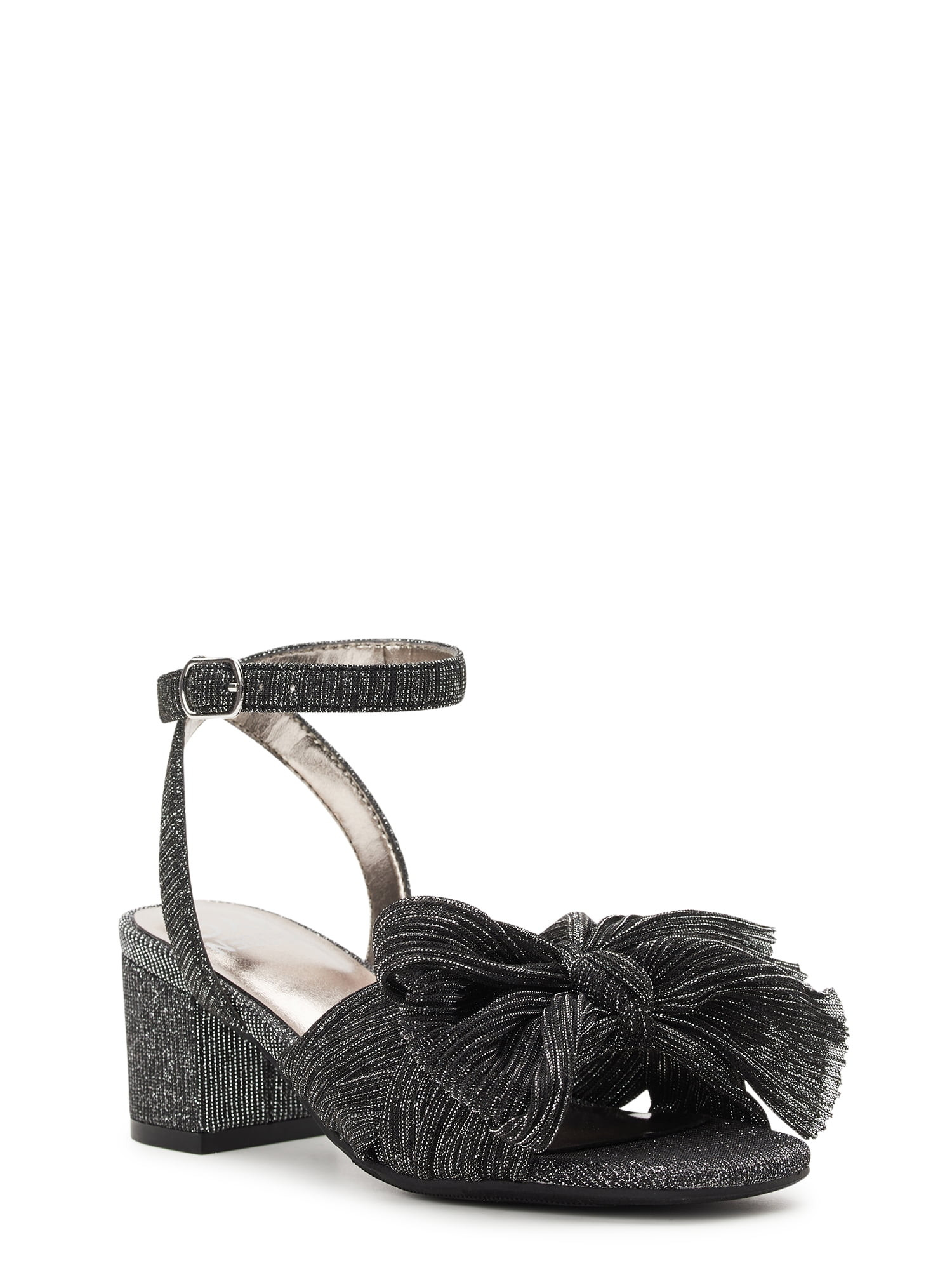 Madden NYC Little Girl & Big Girl Low Heel Dress Pump with Bow, Sizes 13-5 | Walmart (US)