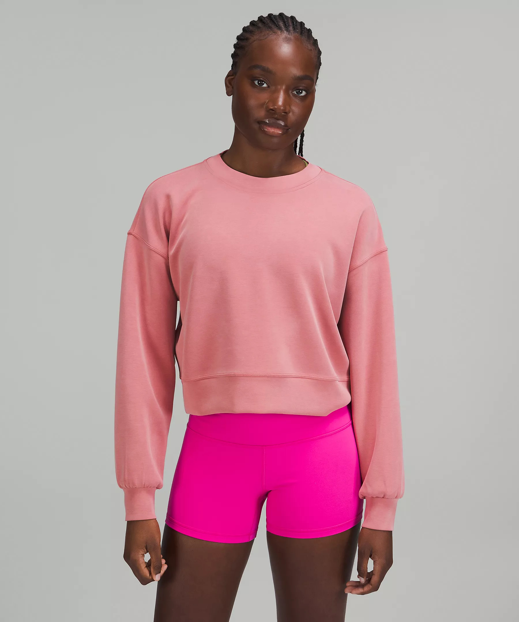 Perfectly Oversized Cropped Crew Softstreme | Lululemon (US)