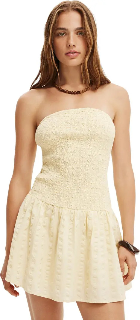 Women's Shirred Tube Mini Dress | Nordstrom