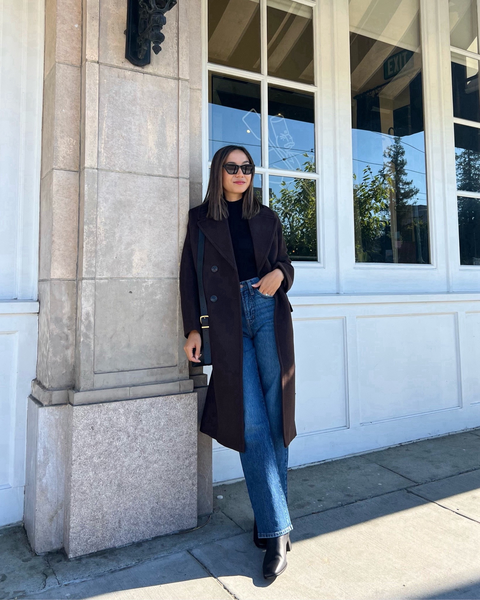 Transitional fall outfit from Madewell - 

• most pieces are old, so I’ve linked to similar styles 
• linked to this year’s release of the same jeans as exact 
• mockneck top - linked this years release as exact 

Fall outfit / fall inspo / mockneck / wide leg jeans / transitional fall / Madewell / minimal 


#LTKStyleTip #LTKxMadewell