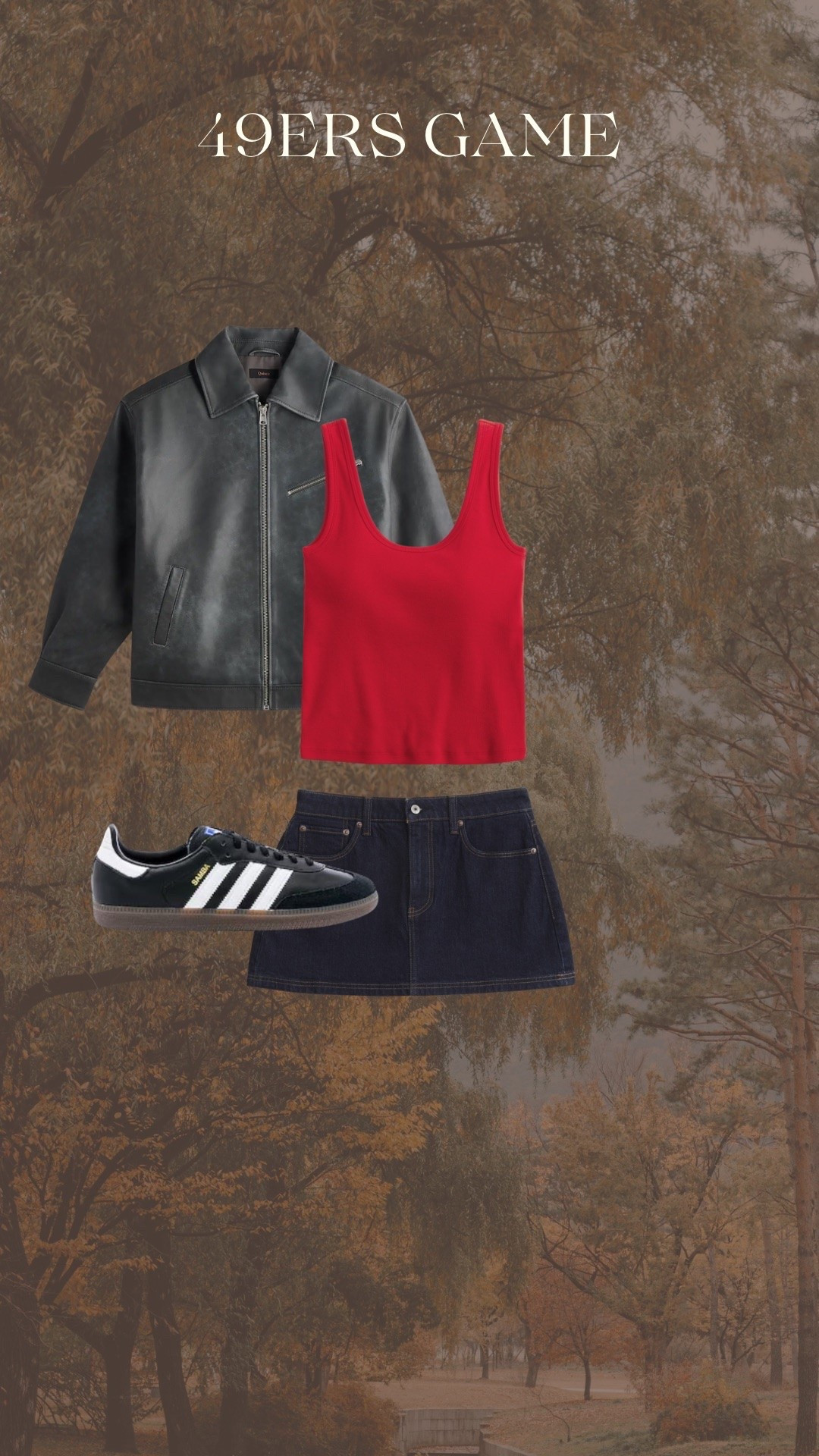 49ers game outfit idea