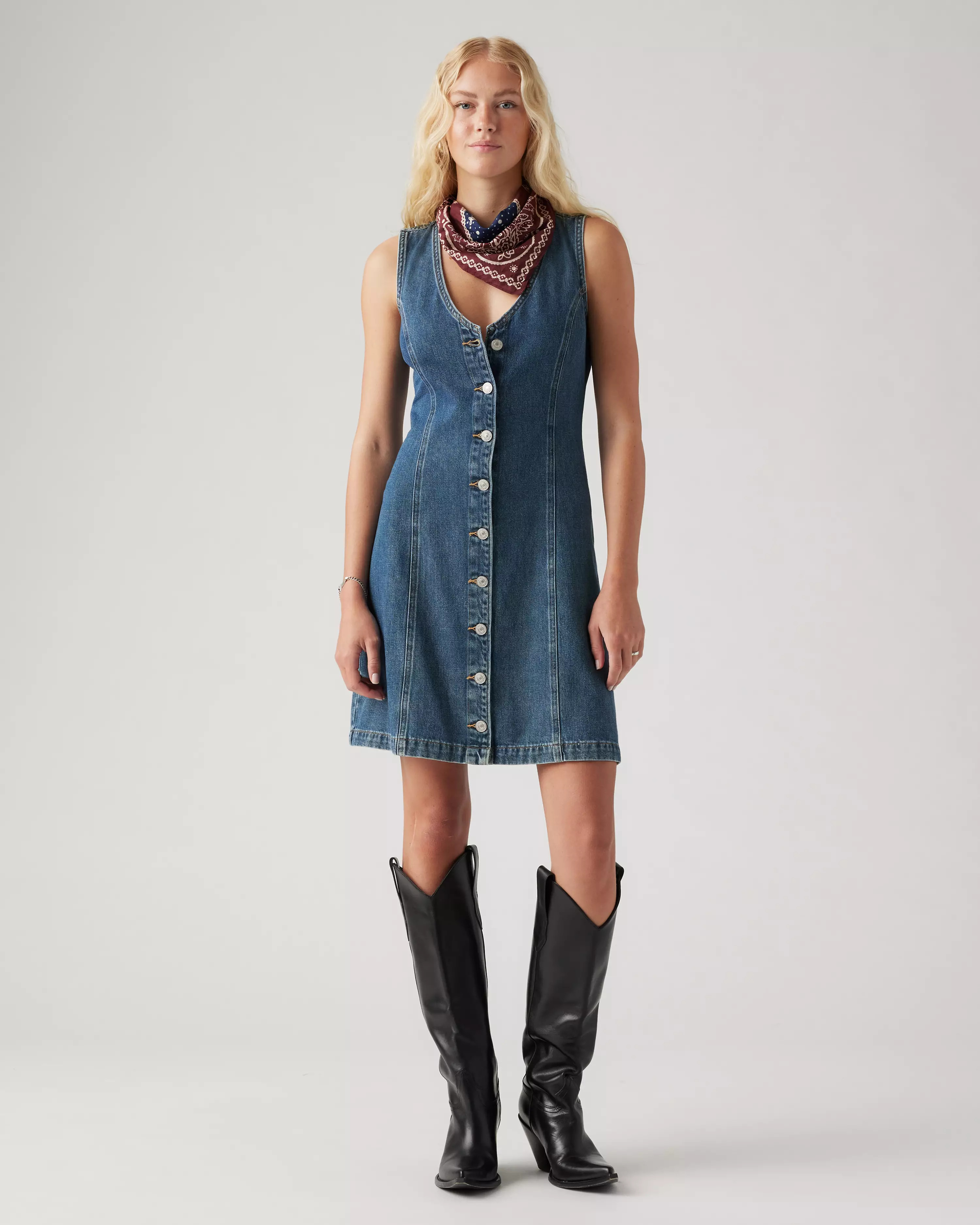 Thora Denim Mini Dress | Levi's US