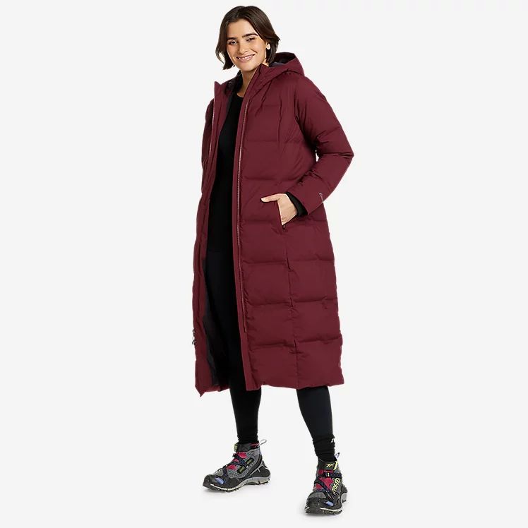 Women's Glacier Peak Seamless Stretch Down Duffle Coat | Eddie Bauer, LLC