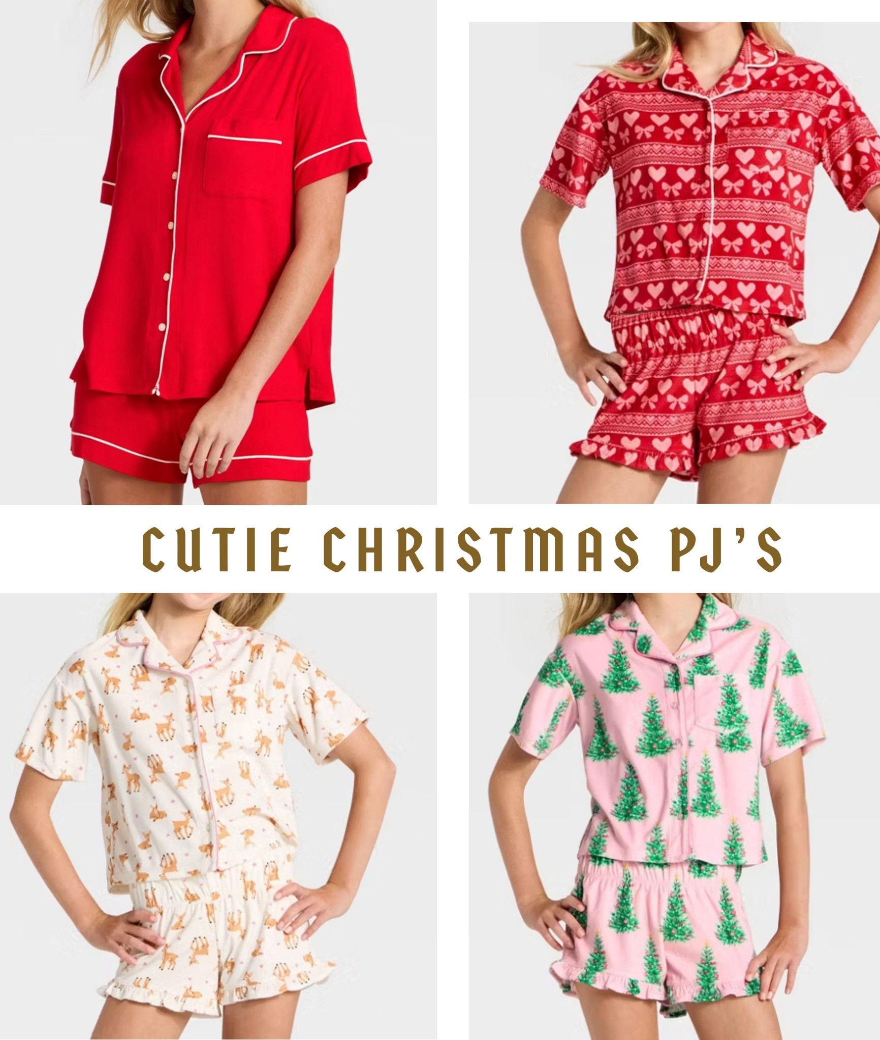 These cute pjs are on super sale today! $10 for the girls’ style and $17 for women’s!✨💕

#LTKCyberWeek #LTKSaleAlert #LTKHoliday