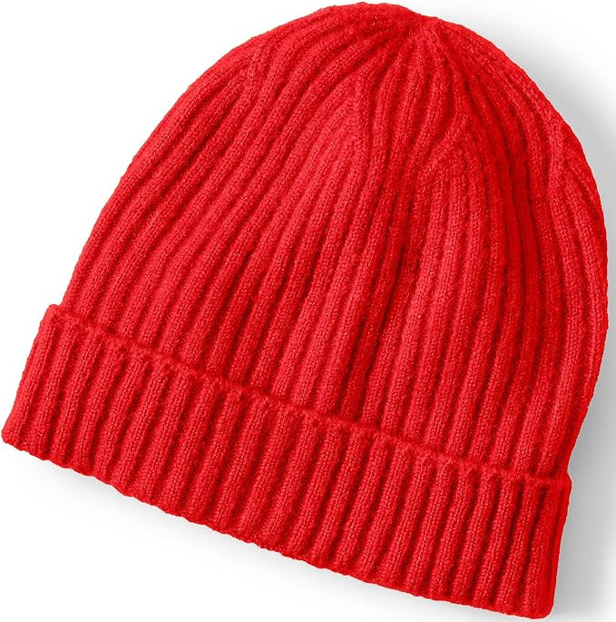 Lands' End CashTouch Winter Beanie Hat | Amazon (US)
