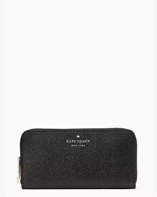 Tinsel Boxed Large Continental Wallet | Kate Spade Outlet