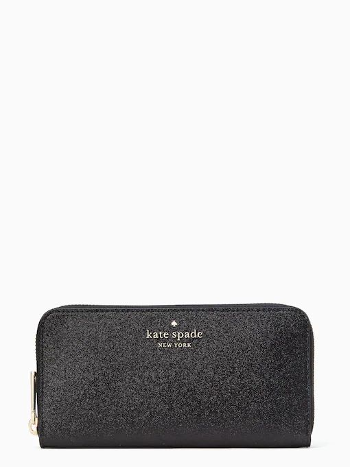 Tinsel Boxed Large Continental Wallet | Kate Spade Outlet