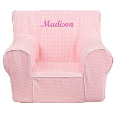 Flash Furniture Small Kids Chair in Pink/White | buybuy BABY