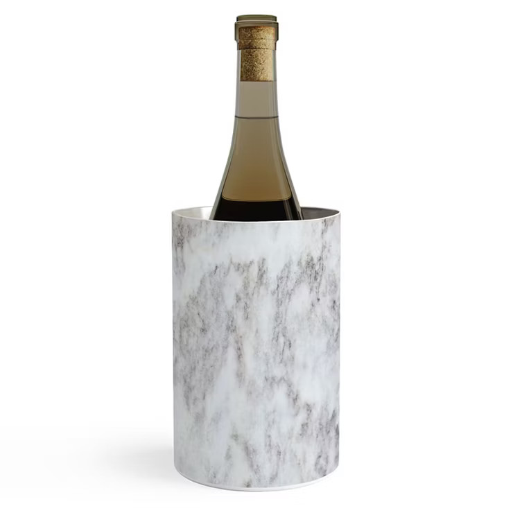 Chelsea Victoria Marble Swirl Wine Chiller - Deny Designs | Target