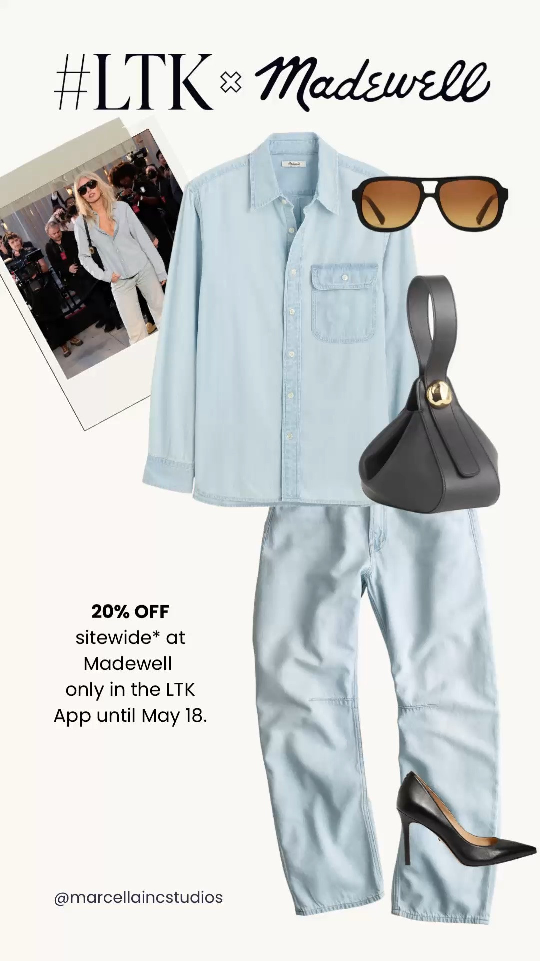 Madewell Sale Event: 20% OFF Summer Basics Denim! 🏷️✨

Shop the exclusive Madewell LTK Sale before it ends on May 18th! Re-creating Miley Cyrus Christian 2027 all Denim Canadian tuxedo look shortfor an easy, comfortable Memorial Day weekend outfit. 🇺🇸👖

#madewell #denimshorts #vejasneakers #anthropologie #memorialdayoutfit

#LTKxMadewell #LTKootd #LTKSaleAlert

Comment SHOP below to receive a DM with the link to this post on my LTK ⬇ https://liketk.it/6dg0k