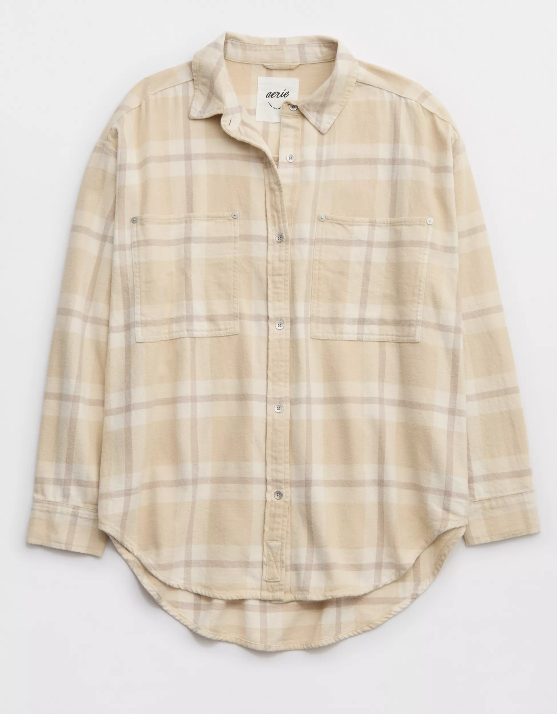 Aerie Anytime Fave Flannel Shirt | Aerie